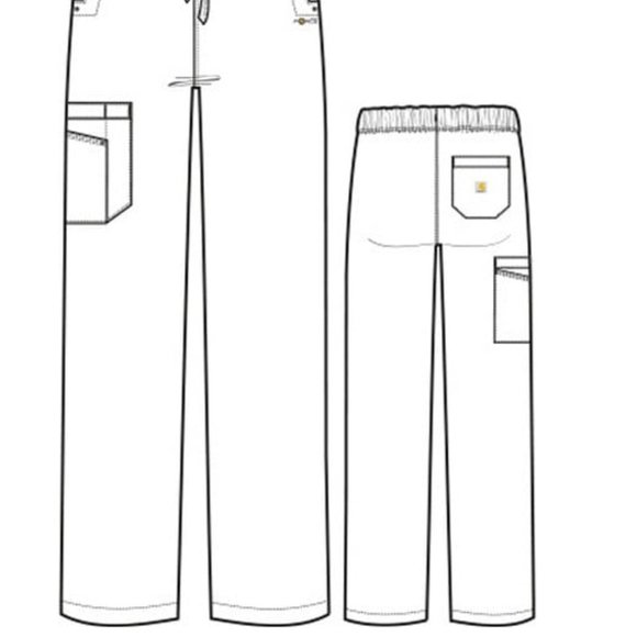 Carhartt Rockwall Multi Pkt Cargo Pants ROYAL LP - Picture 2 of 2